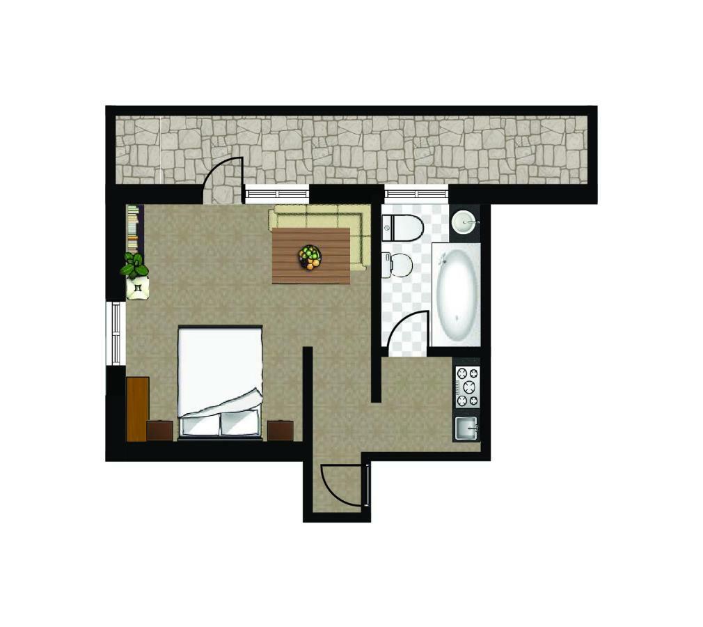 Apartments Fiordalisi โคลฟอสโก ภายนอก รูปภาพ